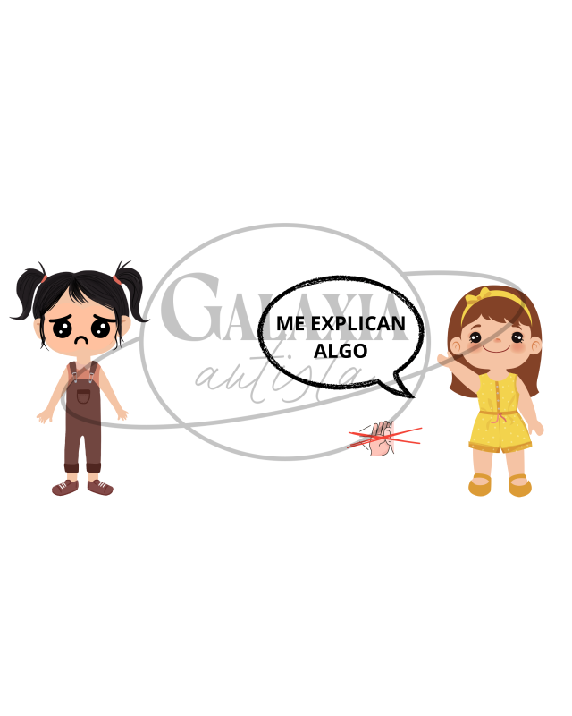 Viñetas con pictogramas: cómo mantener una conversación – Habilidades sociales TEA