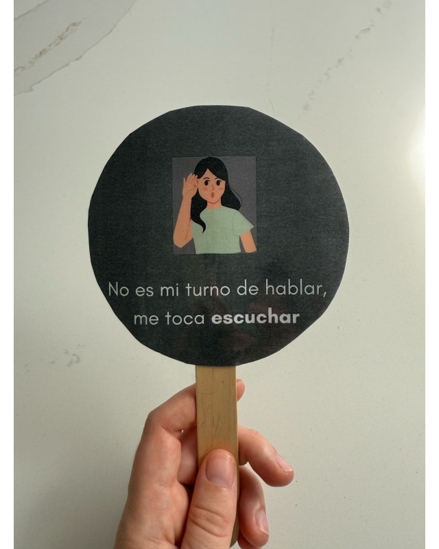 Material visual para entender turnos de palabra en autismo (PDF)