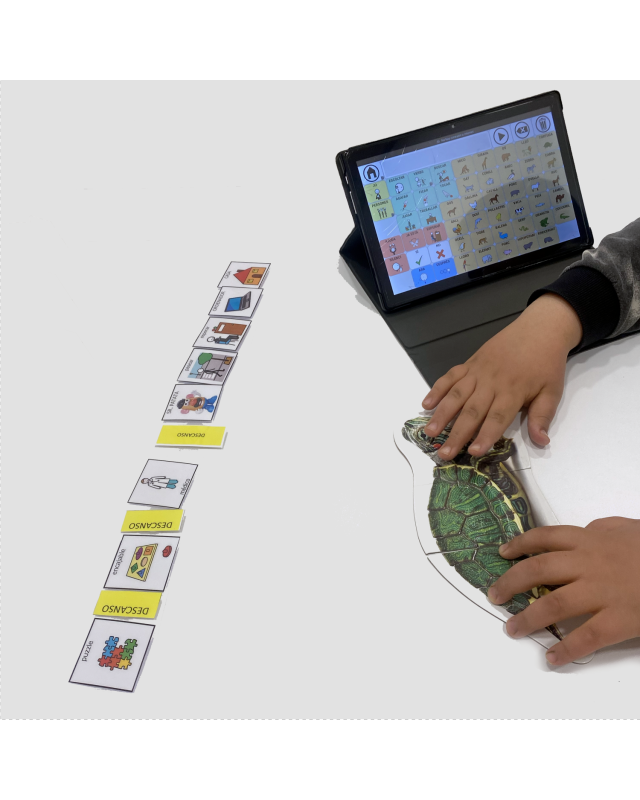 Apoyos visuales y método TEAACH en el autismo