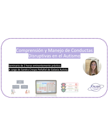 Seminario de Conductas Disruptivas en el Autismo | Galaxia Autista